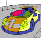 Dibujo Coche de carreras pintado por f66rcdcnkdsrexswerfvllij