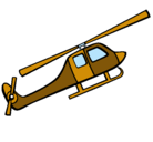 Dibujo Helicóptero de juguete pintado por saharai