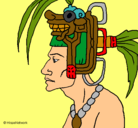 Dibujo Jefe de la tribu pintado por dionne