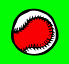 Dibujo Pelota de béisbol pintado por jakelin