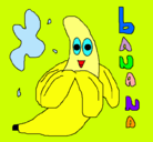 Dibujo Banana pintado por alejandro