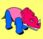 Dibujo Triceratops II pintado por CIELITO