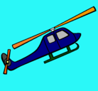 Dibujo Helicóptero de juguete pintado por sebas