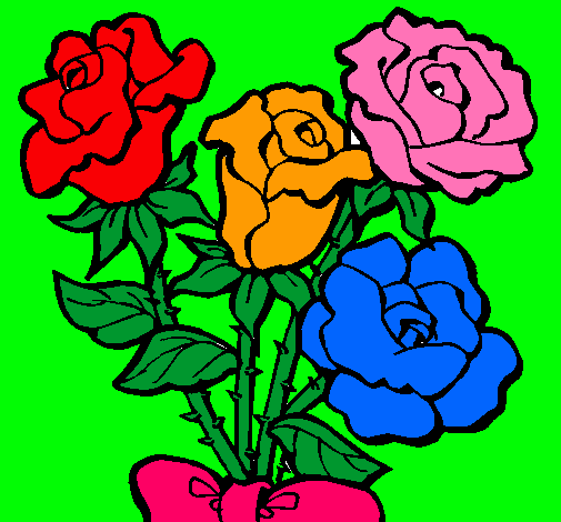 Ramo de rosas