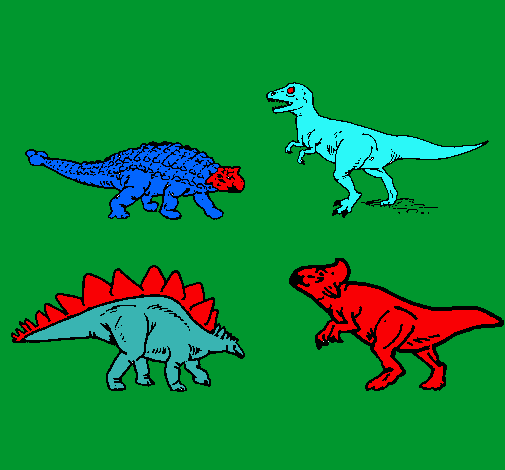 Dinosaurios de tierra