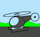 Dibujo Helicóptero pequeño pintado por ferchito