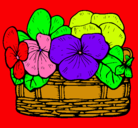 Dibujo Cesta de flores 12 pintado por maiaycami