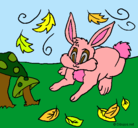 Dibujo Conejo pintado por NORYS