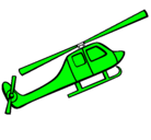 Dibujo Helicóptero de juguete pintado por alejo
