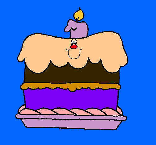 Pastel de cumpleaños