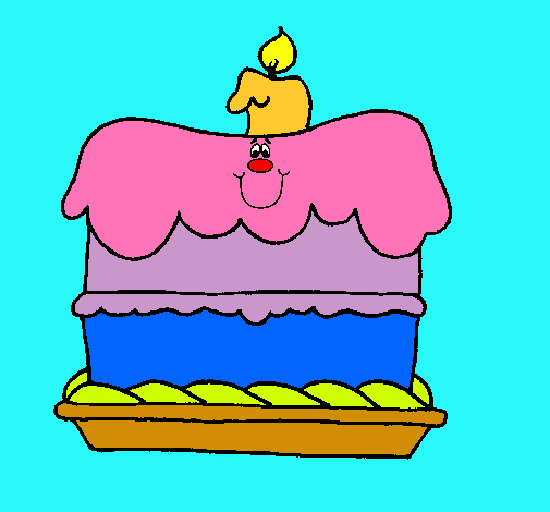 Pastel de cumpleaños