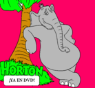 Dibujo Horton pintado por LOURDES