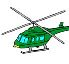 Dibujo Helicóptero  pintado por christian