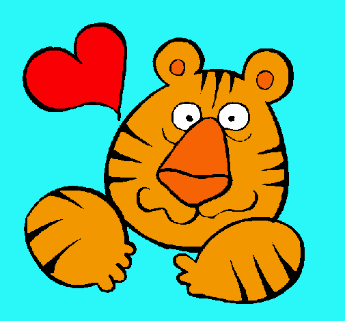 Tigre loco de amor