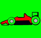 Dibujo Fórmula 1 pintado por leandro
