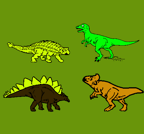 Dinosaurios de tierra