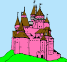 Dibujo Castillo medieval pintado por marianaguerra