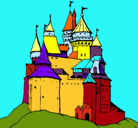 Dibujo Castillo medieval pintado por ALVARO