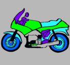 Dibujo Motocicleta pintado por BOLAADRI