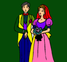 Dibujo Marido y mujer III pintado por HELENA