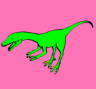 Dibujo Velociraptor II pintado por rui5