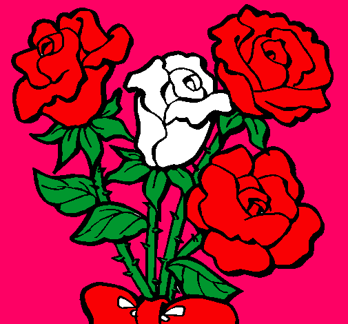 Ramo de rosas