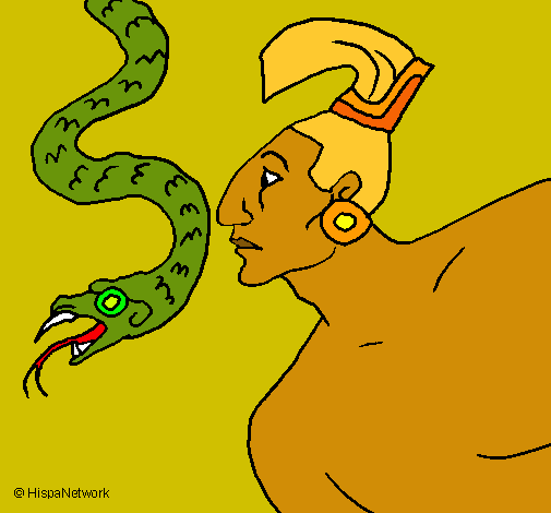 Serpiente y guerrero