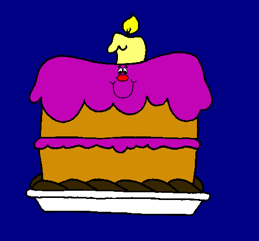 Pastel de cumpleaños