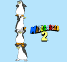 Dibujo Madagascar 2 Pingüinos pintado por Gordito28