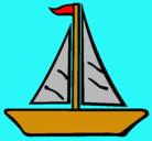 Dibujo Barco velero pintado por ivanvillalba
