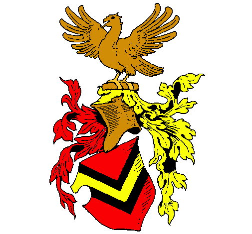 Escudo de armas y aguila 