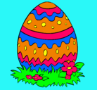 Dibujo Huevo de pascua 2 pintado por MARTAROBLES