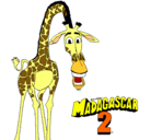 Dibujo Madagascar 2 Melman pintado por lucasvazzano