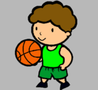 Dibujo Jugador de básquet pintado por ivi7