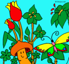 Dibujo Fauna y flora pintado por EZEQUIEL