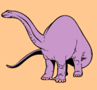 Dibujo Braquiosaurio II pintado por EvaAlbertMora