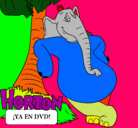 Dibujo Horton pintado por valentina3