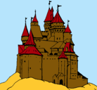 Dibujo Castillo medieval pintado por sha17sha