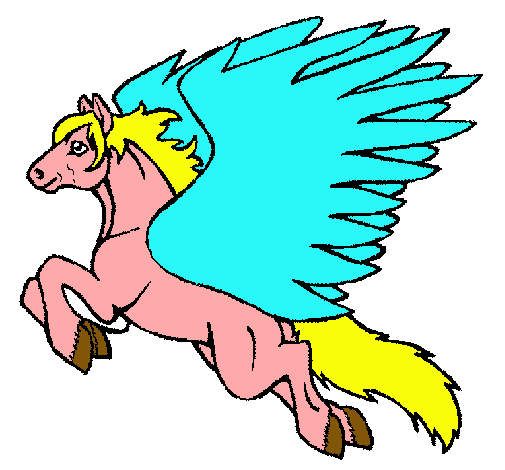 Pegaso volando