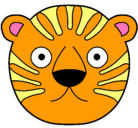 Dibujo Tigre II pintado por leopardo