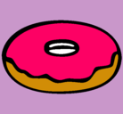 Dibujo Donuts pintado por shadani