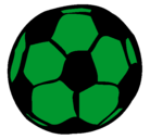 Dibujo Pelota de fútbol pintado por fracnisco