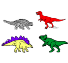 Dibujo Dinosaurios de tierra pintado por lhnkykohtyikjuikl