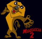 Dibujo Madagascar 2 Alex 2 pintado por JuanAlfaro