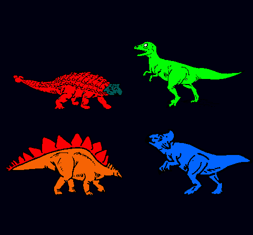 Dinosaurios de tierra