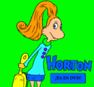 Dibujo Horton - Sally O'Maley pintado por lola