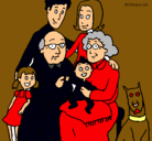 Dibujo Familia pintado por glency