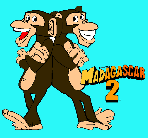 Madagascar 2 Manson y Phil 2