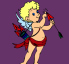 Dibujo Cupido pintado por CriiiiS