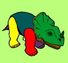 Dibujo Triceratops II pintado por 123456789